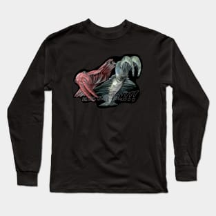 Anomalocaris, Cambrian predator, A.canadensis and A.briggsi by Katrina Kenny Long Sleeve T-Shirt